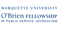 Marquette University O'Brien Fellowship in Public Service Journalism logo